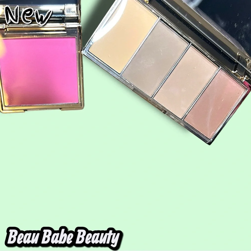 New Beau Babe Beauty Contour & Blush Set – Sculpting Palette + Blushing Blush